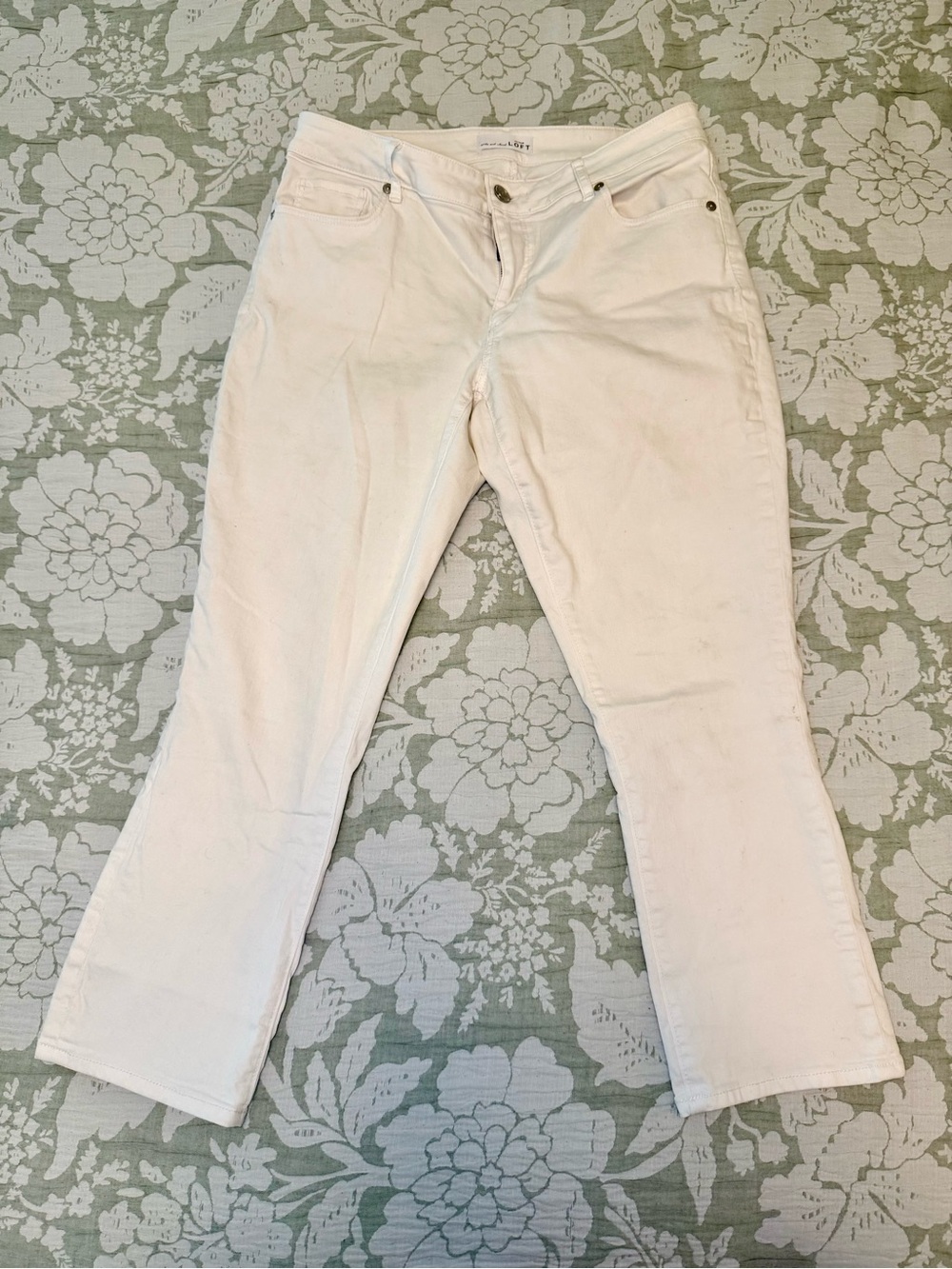LOFT women’s kick crop jeans